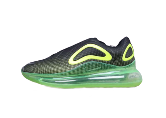 NIKE AIR MAX 720 BLACK - LIGHT GREEN