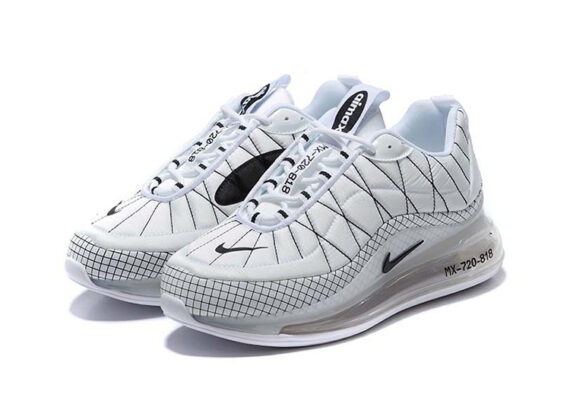 ⁦NIKE AIR MAX 720 BLACK LOGO -  WHITE⁩ – תמונה ⁦3⁩