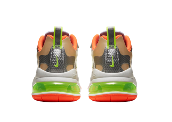 ⁦Nike Air Max 270 React LIGHT GREEN-SILVER-GRAY⁩ – תמונה ⁦5⁩