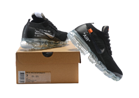 ⁦נעלי נייק-Nike Air Vapor Max Flyknit 2.0W BLACK⁩ – תמונה ⁦8⁩