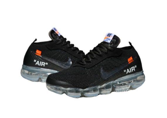 ⁦נעלי נייק-Nike Air Vapor Max Flyknit 2.0W BLACK⁩ – תמונה ⁦2⁩