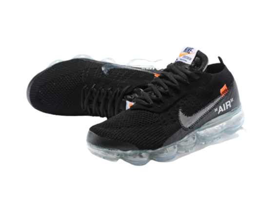 ⁦נעלי נייק-Nike Air Vapor Max Flyknit 2.0W BLACK⁩ – תמונה ⁦7⁩