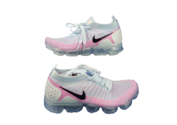 ⁦נעלי נייק-Nike Air Vapor Max Flyknit 2.0W WHITE-PINK⁩ – תמונה ⁦2⁩