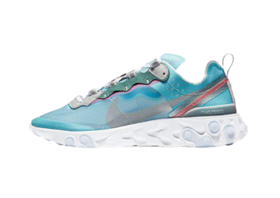 נעלי נייק-Nike React Element 55 GREEN-SKY BLUE