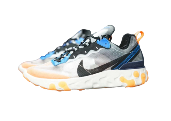 נעלי נייק-Nike React Element 55 ORANGE-GRAY-BLACK