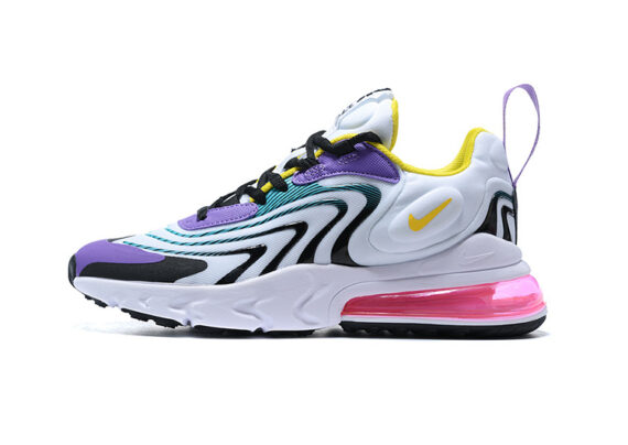 נעלי נייק-nike air max270 YELLOW-PURPLE-BLACK