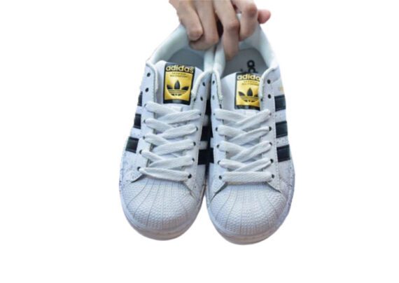 ⁦נעלי אדידס-ADIDAS Stan Smith - Shell Head Splash Ink⁩ – תמונה ⁦2⁩