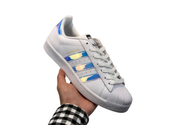 ⁦נעלי אדידס-ADIDAS Stan Smith - Shell Head White Colorful⁩ – תמונה ⁦10⁩