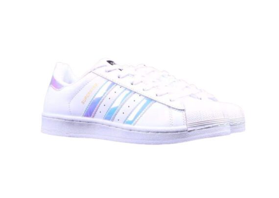 ⁦נעלי אדידס-ADIDAS Stan Smith - Shell Head White Colorful⁩ – תמונה ⁦3⁩