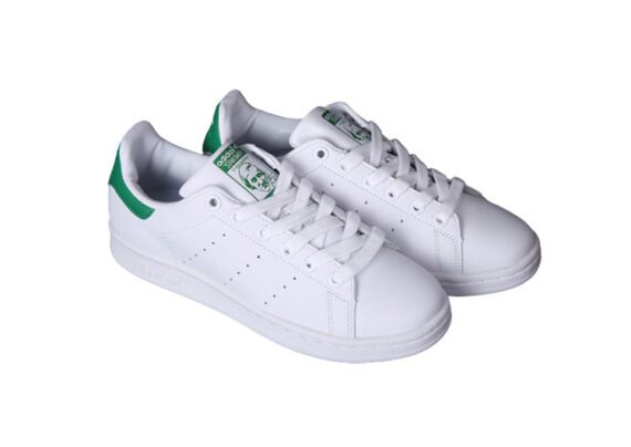 ⁦נעלי אדידס-ADIDAS Stan Smith - White Green Tail⁩ – תמונה ⁦5⁩