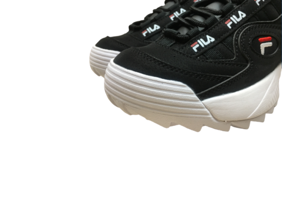 ⁦נעלי פילה-Fila Disruptor 2 Premium Athletic Shoes-BLACK PEARL⁩ – תמונה ⁦8⁩