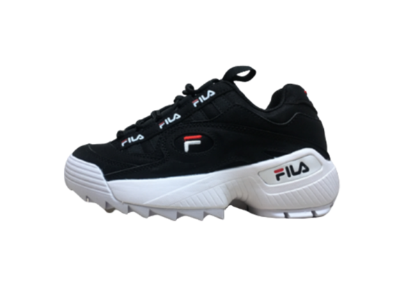 נעלי פילה-Fila Disruptor 2 Premium Athletic Shoes-BLACK PEARL