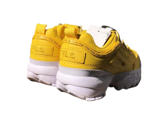 ⁦נעלי פילה-Fila Disruptor 2 Premium Athletic Shoes-BRIGHT SUN⁩ – תמונה ⁦4⁩