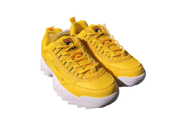 ⁦נעלי פילה-Fila Disruptor 2 Premium Athletic Shoes-BRIGHT SUN⁩ – תמונה ⁦3⁩