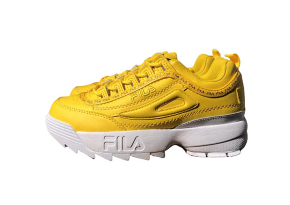 נעלי פילה-Fila Disruptor 2 Premium Athletic Shoes-BRIGHT SUN