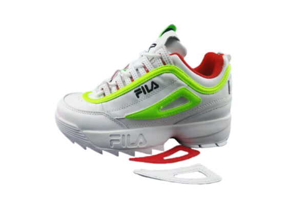 ⁦נעלי פילה-Fila Disruptor 2 Premium Athletic Shoes-GEYSER-CITRUS⁩ – תמונה ⁦3⁩