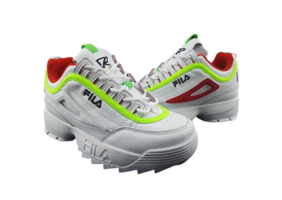 ⁦נעלי פילה-Fila Disruptor 2 Premium Athletic Shoes-GEYSER-CITRUS⁩ – תמונה ⁦4⁩