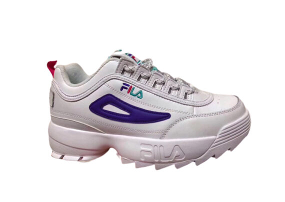 נעלי פילה-Fila Disruptor 2 Premium Athletic Shoes-FRENCH GREY