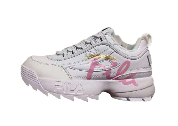 נעלי פילה-Fila Disruptor 2 Premium Athletic Shoes-GHOST