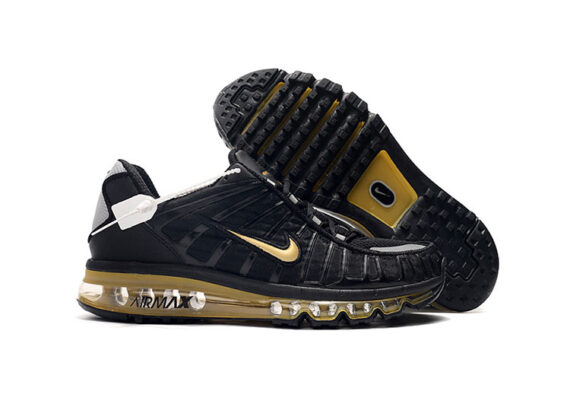 ⁦נעלי נייק-NIKE AIR MAX 2020-BLACK-GOLDEN LOGO⁩ – תמונה ⁦6⁩