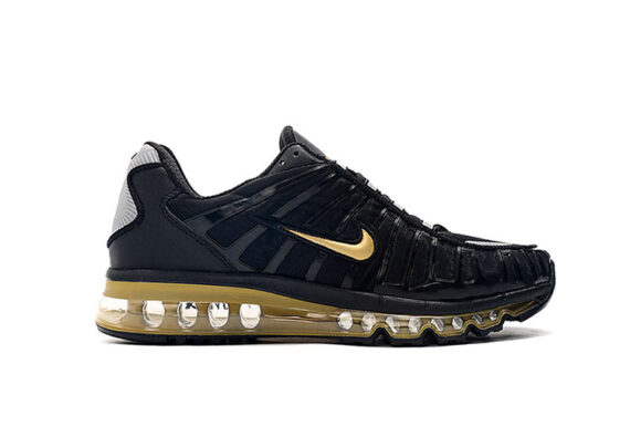 ⁦נעלי נייק-NIKE AIR MAX 2020-BLACK-GOLDEN LOGO⁩ – תמונה ⁦2⁩