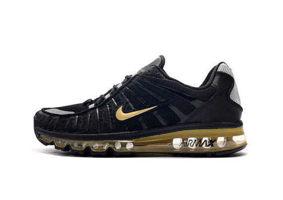 נעלי נייק-NIKE AIR MAX 2020-BLACK-GOLDEN LOGO