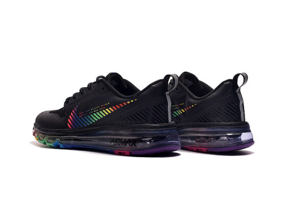 ⁦נעלי נייק-NIKE AIR MAX 2020-BLACK-MULTI COLOR LOGO⁩ – תמונה ⁦5⁩