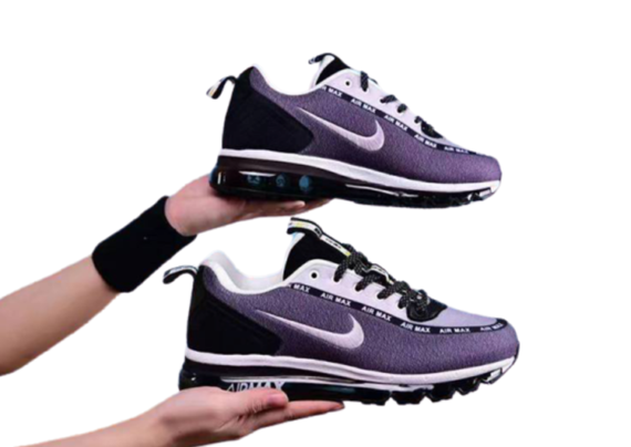 ⁦נעלי נייק-NIKE AIR MAX 2020-WHITE-BLACK-ROYAL COMBO⁩ – תמונה ⁦2⁩