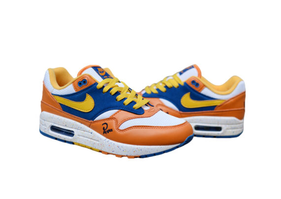 ⁦נעלי נייק-NIKE AIR MAX 2020-WHITE-ORANGE -YELLOW⁩ – תמונה ⁦3⁩