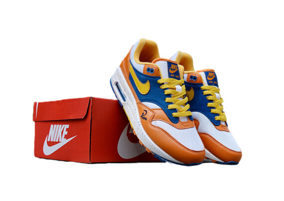 ⁦נעלי נייק-NIKE AIR MAX 2020-WHITE-ORANGE -YELLOW⁩ – תמונה ⁦4⁩