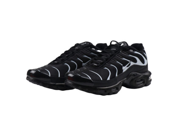 ⁦נעלי נייק-NIKE AIR MAX PLUS TN-BLACK-GRAY LOGO⁩ – תמונה ⁦2⁩