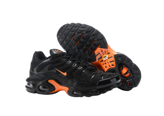 ⁦נעלי נייק-NIKE AIR MAX PLUS TN-BLACK-ORANGE COMBO⁩ – תמונה ⁦6⁩