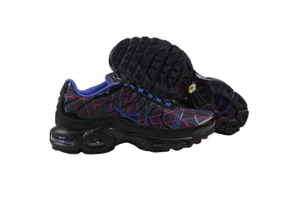 ⁦נעלי נייק-NIKE AIR MAX PLUS TN-BLUE-RED-BLACK⁩ – תמונה ⁦4⁩