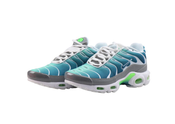 ⁦נעלי נייק-NIKE AIR MAX PLUS TN-DIM GRAY-CG BLUE⁩ – תמונה ⁦2⁩