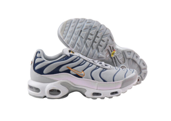 ⁦נעלי נייק-NIKE AIR MAX PLUS TN-LIGHT GRAY-BLUE⁩ – תמונה ⁦4⁩