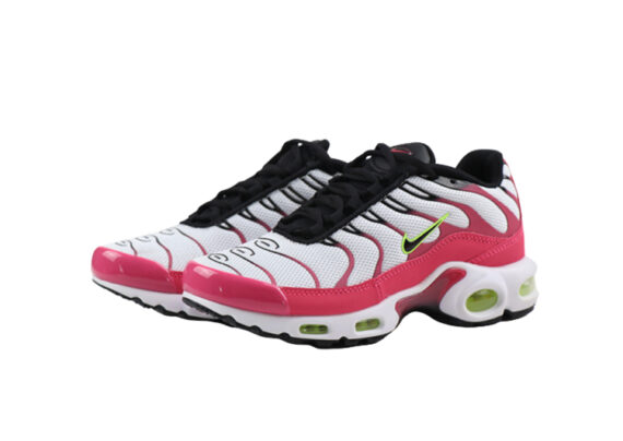 ⁦נעלי נייק-NIKE AIR MAX PLUS TN-PUNCH-WHITE-BLACK⁩ – תמונה ⁦2⁩