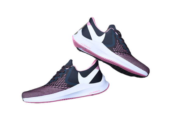 ⁦נעלי נייק-NIKE AIR ZOOM VOMERO W6-Black-Pale Violet Red⁩ – תמונה ⁦3⁩