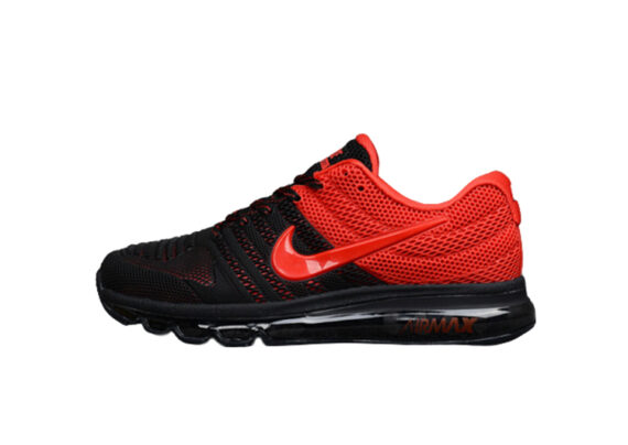 נעלי נייק-Nike Air Max 2017- VENETIAN RED- BLACK RUSSIAN