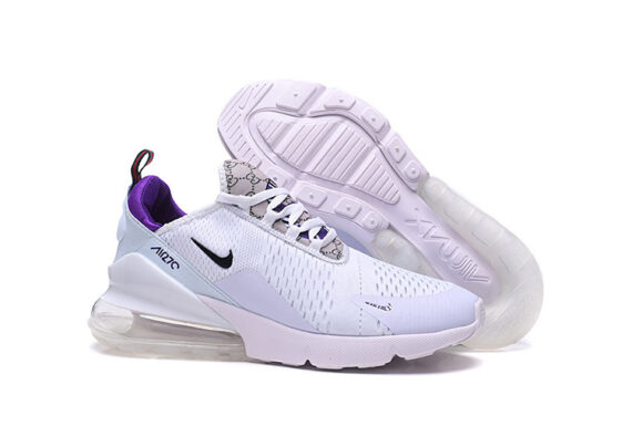 נעלי נייק-Nike Air Max 270 DARK ORCHID- WHITE