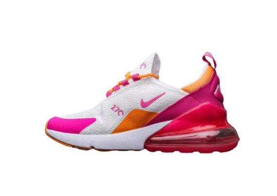 ⁦נעלי נייק-Nike Air Max 270 MANGO TANGO -WHITE⁩ – תמונה ⁦2⁩