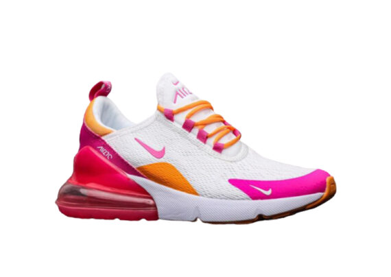 ⁦נעלי נייק-Nike Air Max 270 MANGO TANGO -WHITE⁩ – תמונה ⁦3⁩