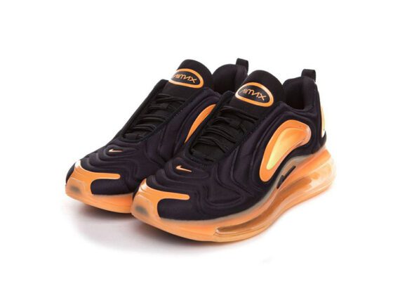 ⁦Nike Air Max 720 Black & Atomic Tangerine⁩ – תמונה ⁦2⁩