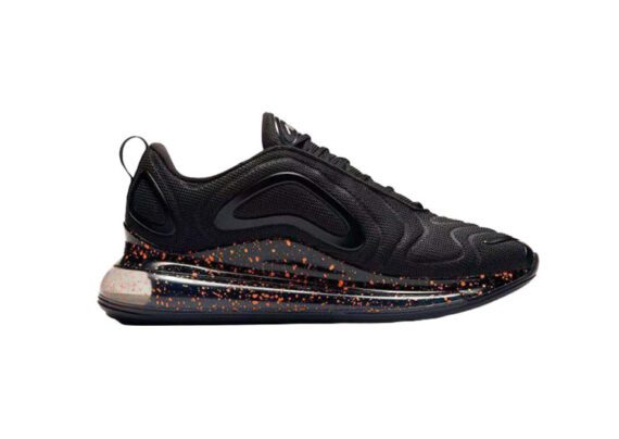 ⁦Nike Air Max 720 Black & ORG Logo⁩ – תמונה ⁦3⁩