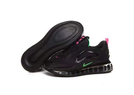 ⁦Nike Air Max 720 Black - Pink & Green Logo⁩ – תמונה ⁦3⁩