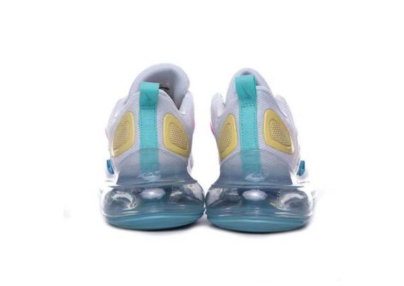 ⁦Nike Air Max 720 White - Light Pink - Blue Logo⁩ – תמונה ⁦4⁩