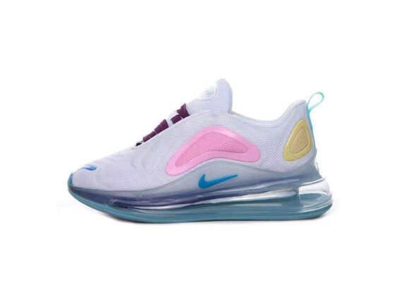 Nike Air Max 720 White - Light Pink - Blue Logo