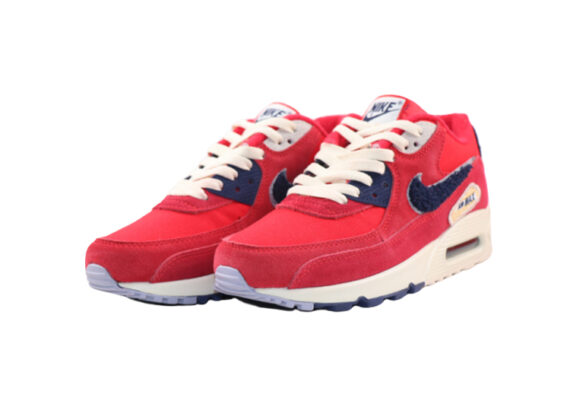 ⁦נעלי נייק-Nike Air Max 90 BRICK RED- BUNTING⁩ – תמונה ⁦2⁩