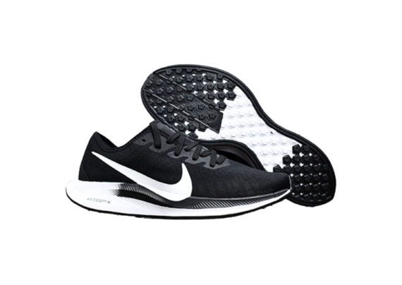 ⁦נעלי נייק-NIKE AIR ZOOM PEGASUS 36 - Black & White Logo⁩ – תמונה ⁦2⁩