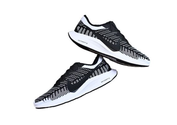 ⁦נעלי נייק-NIKE AIR ZOOM PEGASUS 36 - Gray & Black Logo⁩ – תמונה ⁦6⁩