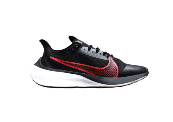 ⁦נעלי נייק-Nike Air Zoom Pegasus 37X-Black-Indian Red⁩ – תמונה ⁦2⁩